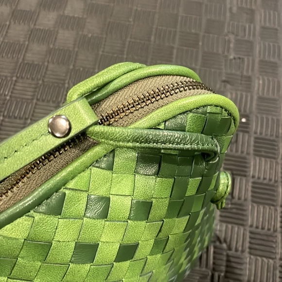 Green Checkered Shoulder Bag - Picture 3 of 5